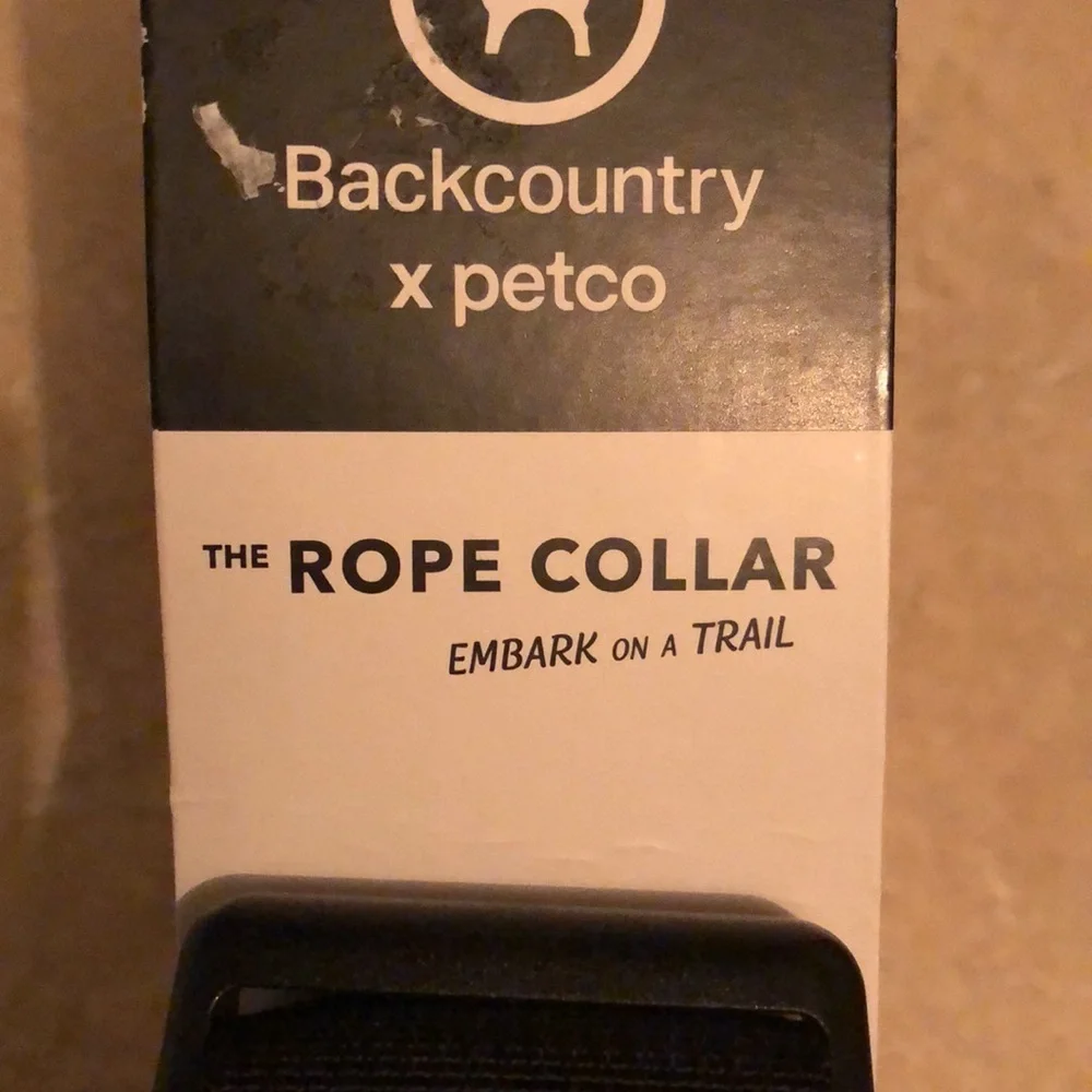 Backcountry Petco rope collar L/XL